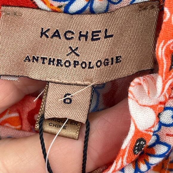 Kachel X Anthropologie Melody Tunic Dress NWT Sz 6 - Picture 5 of 11